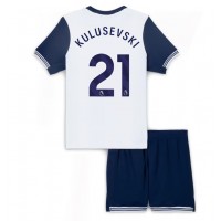 Maglie da calcio Tottenham Hotspur Dejan Kulusevski #21 Prima Maglia Bambino 2024-25 Manica Corta (+ Pantaloni corti)